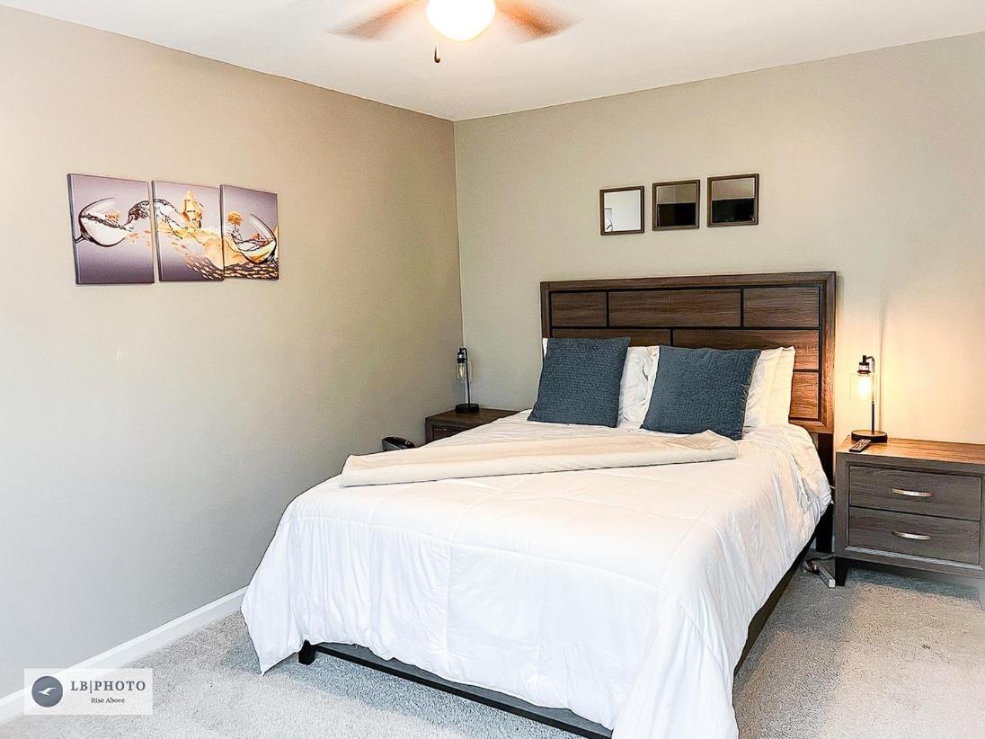4 - Bed Home With Cali King Bed, 12 Mins To Dtwn AtlantaAtlanta  Kültér fotó